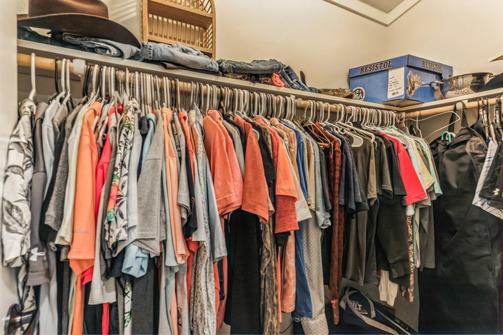 Master bedroom closet