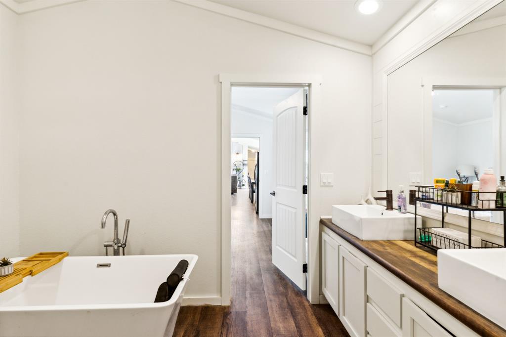 Master bathroom