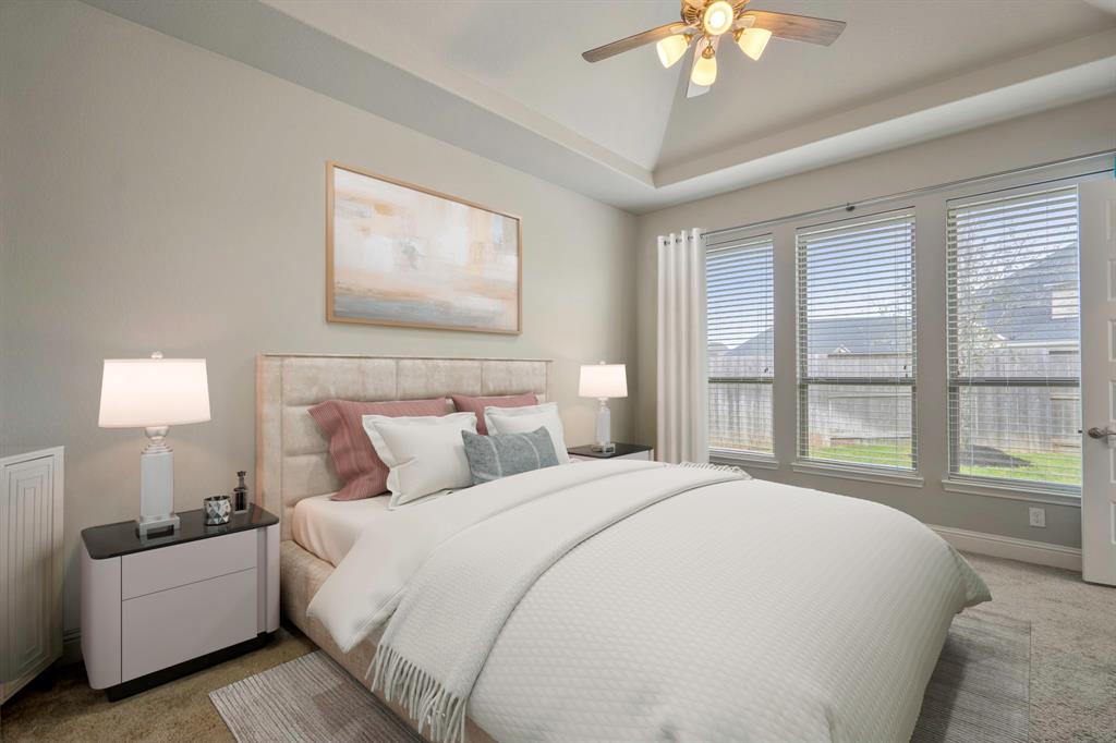 Come and unwind after a long day in this relaxing primary suite! This spacious room features an en-suite bathroom! *This room has been virtually staged