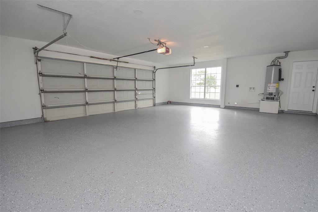 New Epoxied Floors in the oversized garage