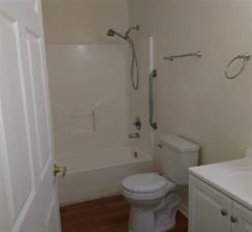 Tub shower combo.