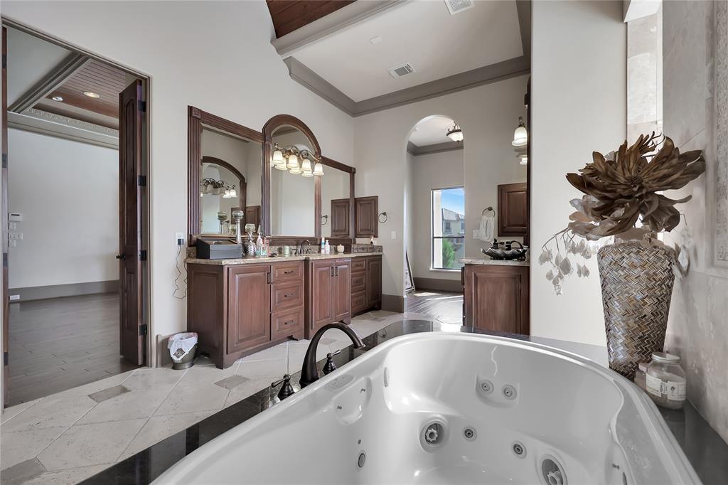 Primary Bathroom with large jetted tub to soak the day away