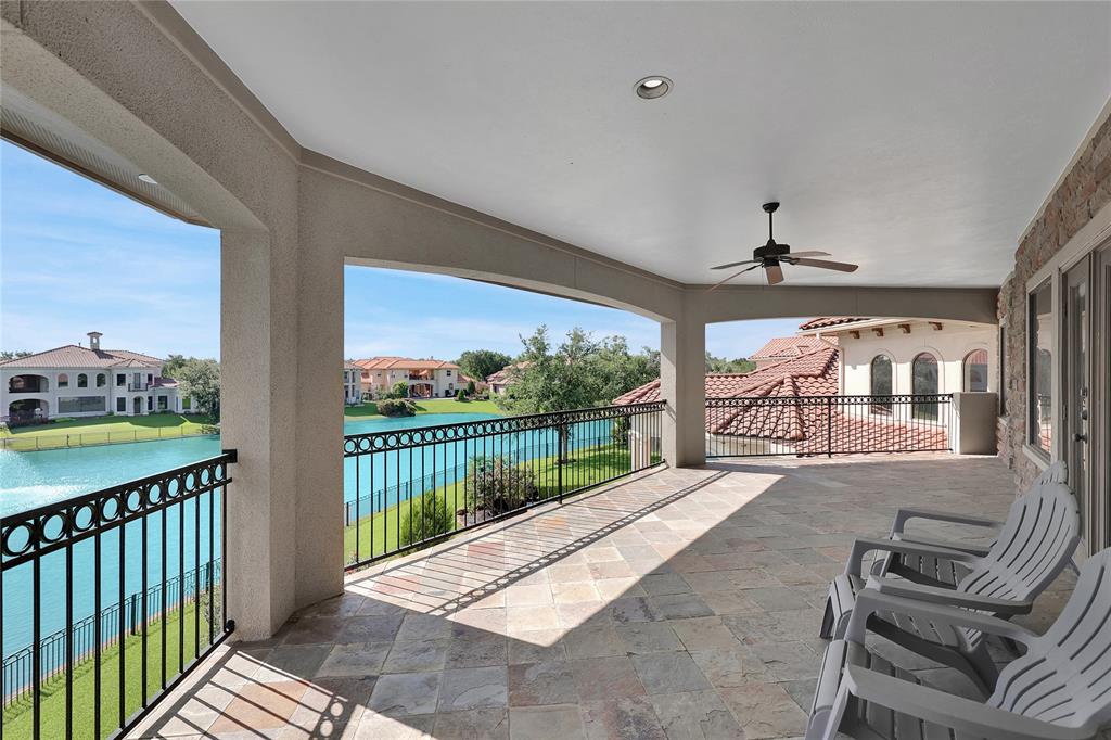 Balcony View showcasing the wonderful space offered to relax after a long day or extra space when entertaining guests!