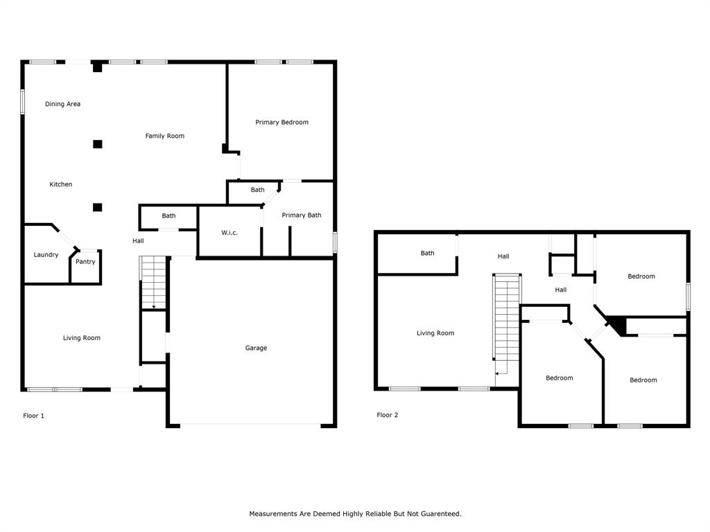 The flex space near the front door can be used as a dining room or a study.