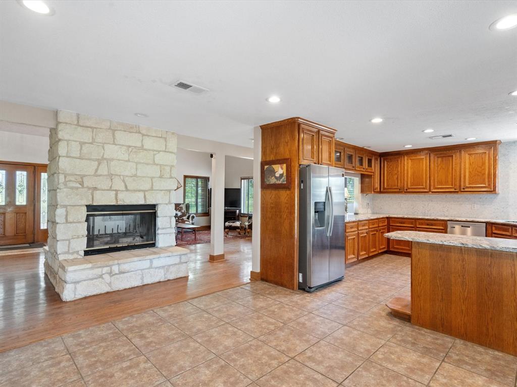 Kitchen to Family Room