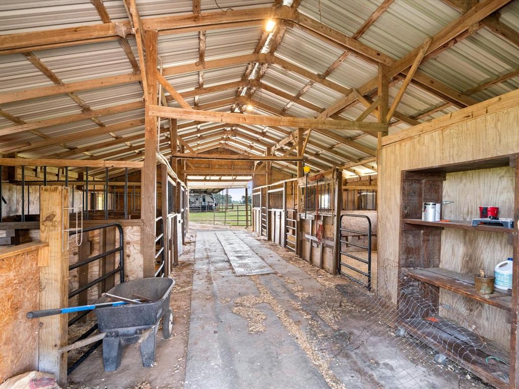 Horse Stalls and Paddock