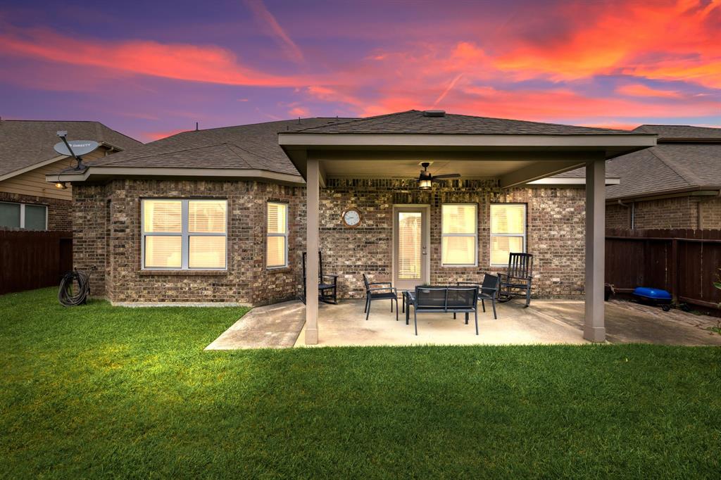 This shot is from your very own backyard! Catch sunset views while the kiddos run and play in your spacious backyard.