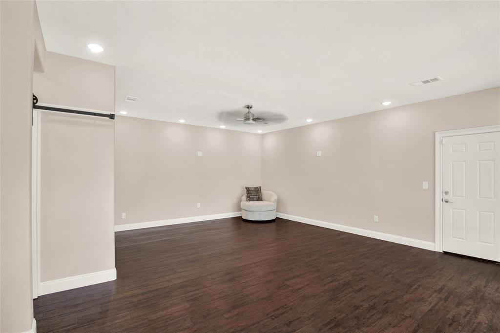 Oh the possibilities with this huge Bonus Room!