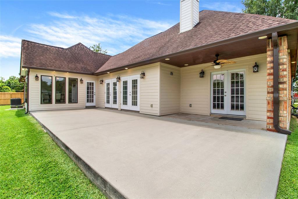 Back porch—another space with endless options! Can you envision?!