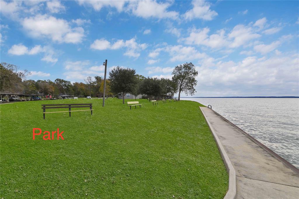 Neighborhood park with a lake view!