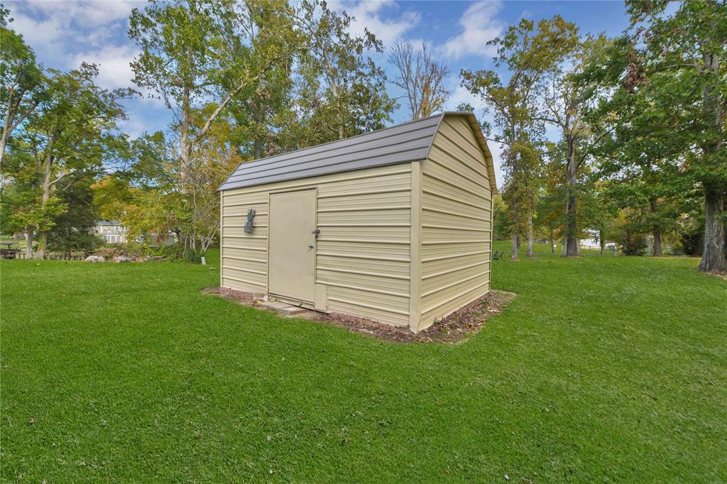 Workshop/shed has electricity so you can handle all your DIY projects.