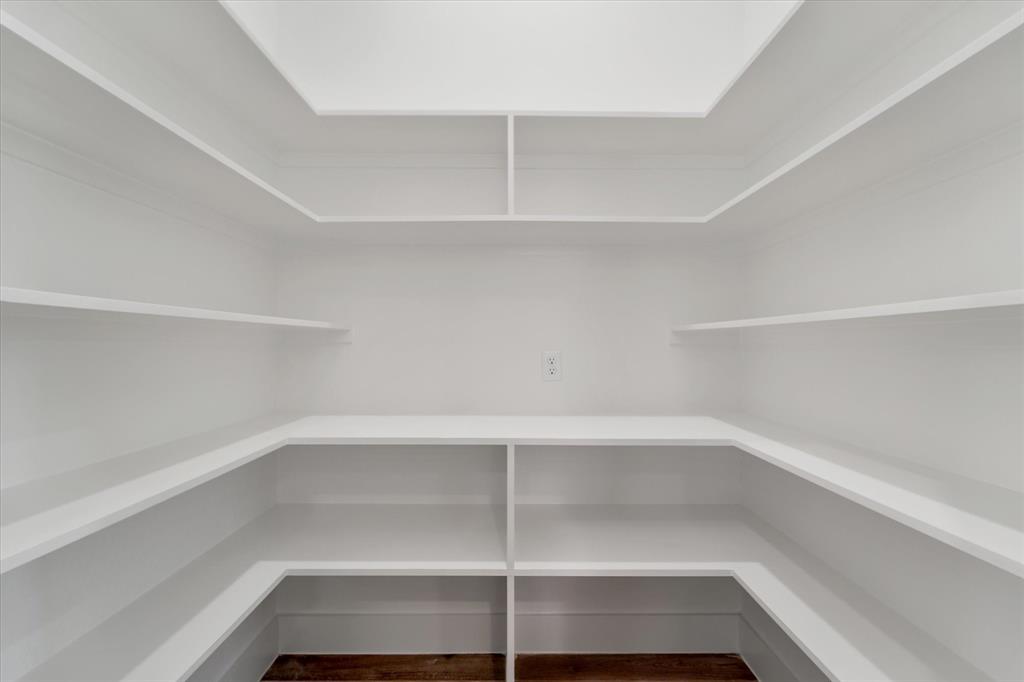 The mudroom just outside the garage. Leave the clutter behind before stepping into the main areas of your new home!