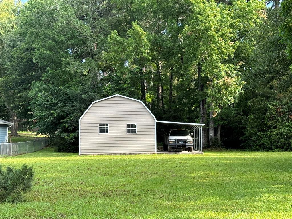 Garage and carport