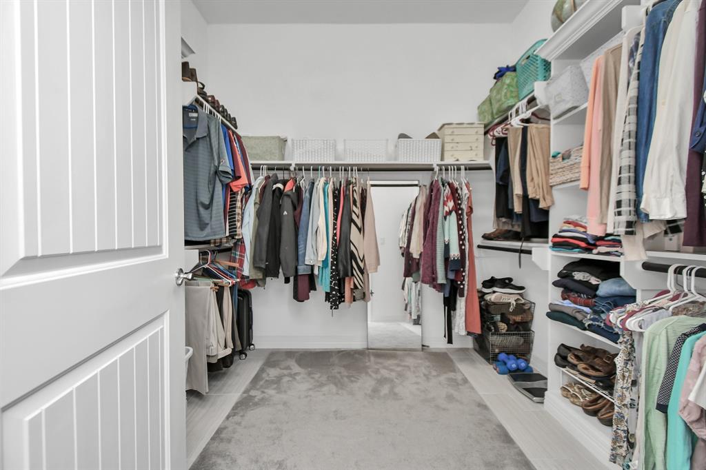 Master closet