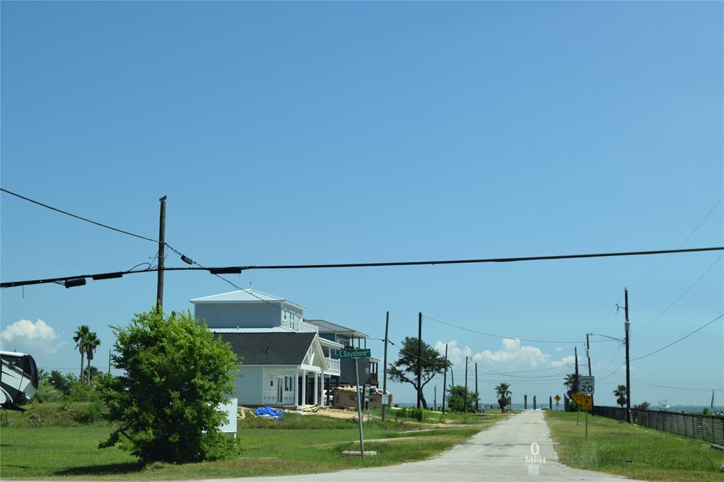 New home construction across Bay Shore Drive