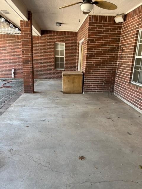 Large covered Patio