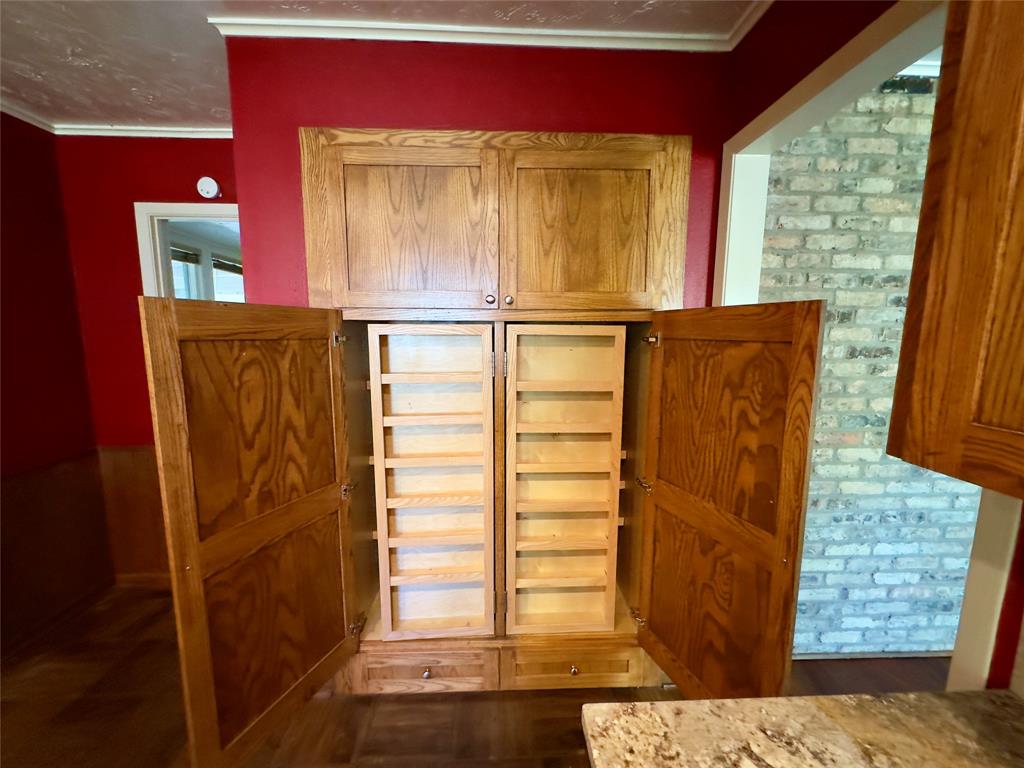 Custom spice cabinet