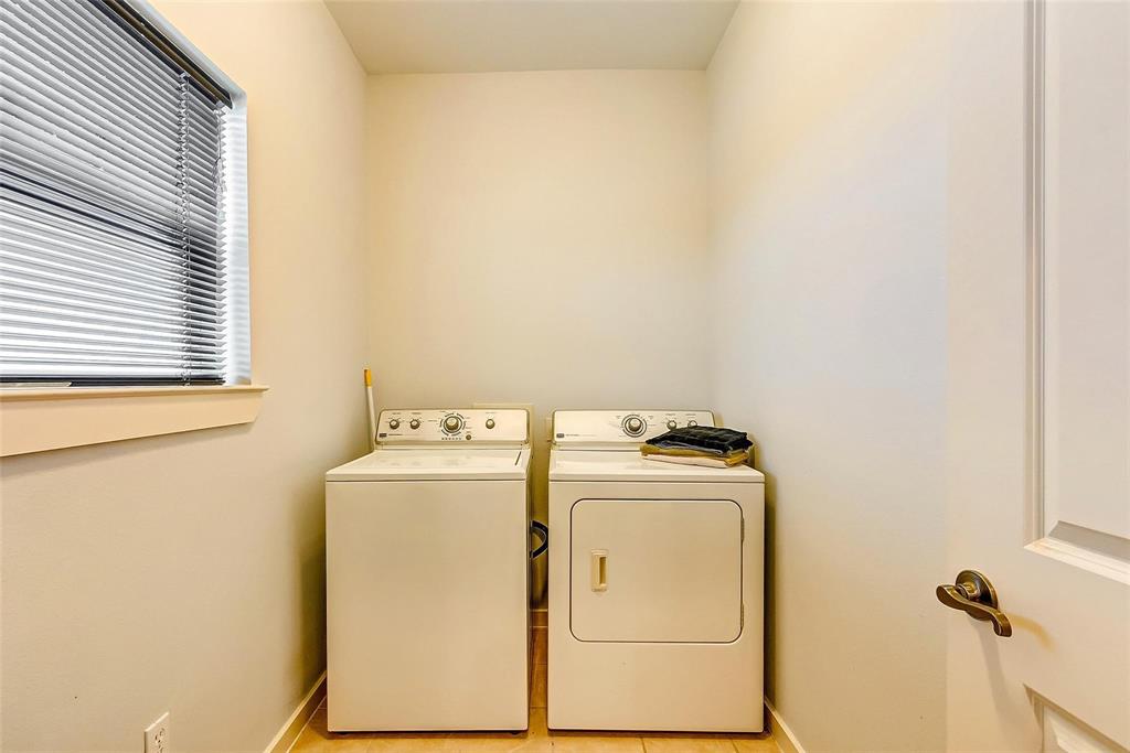 SPACIOUS LAUNDRY ROOM WITH WASHER AND DRYER INCLUDED!