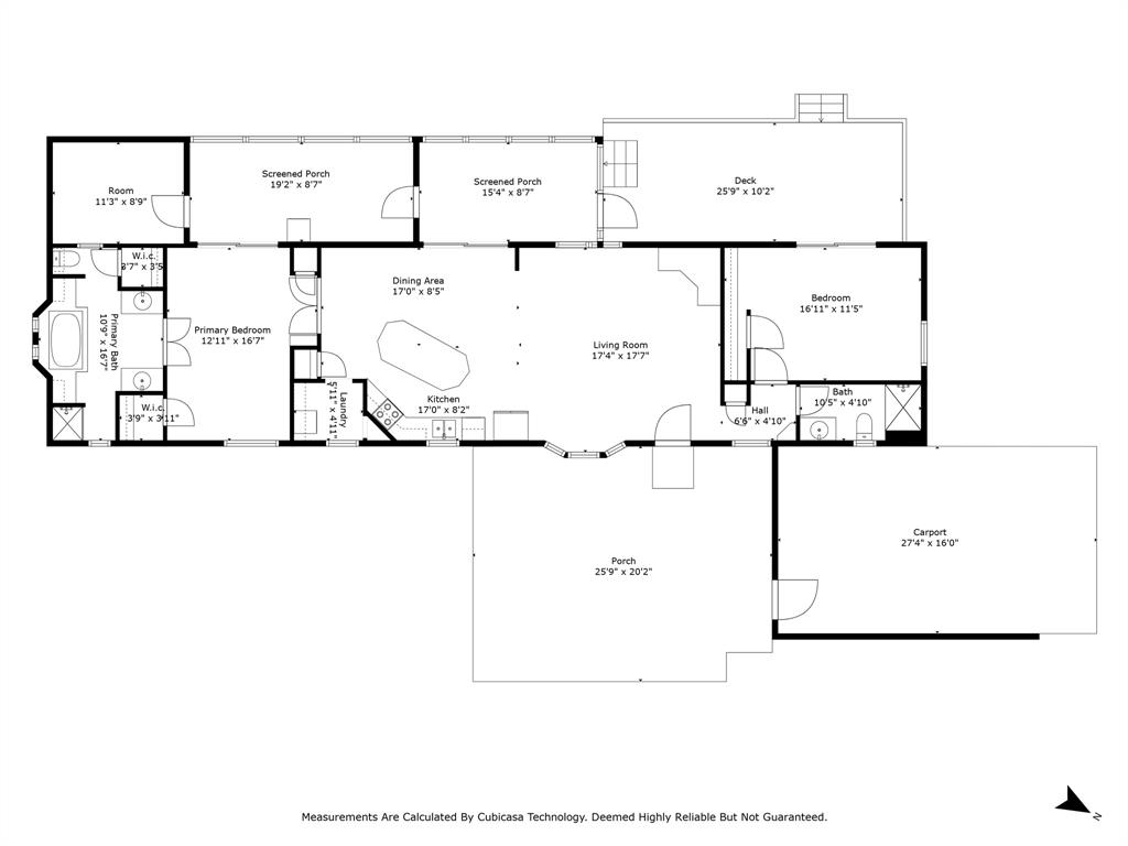 Floor plan of MH currently installed on property.