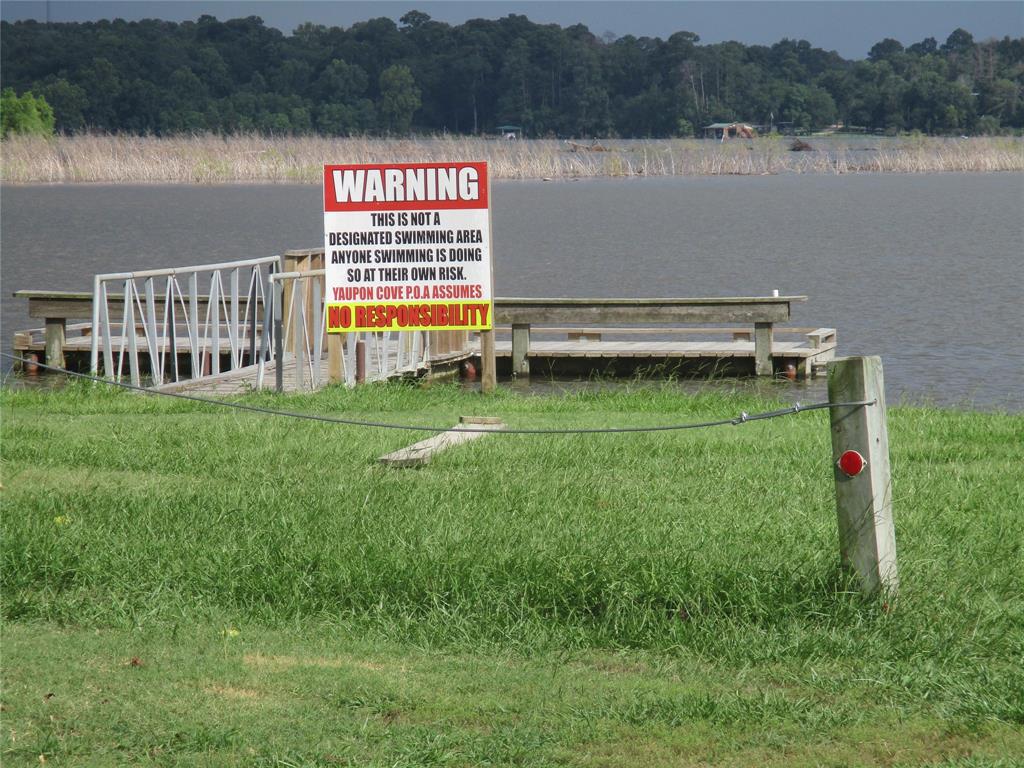 Boat ramp area with fishing pier