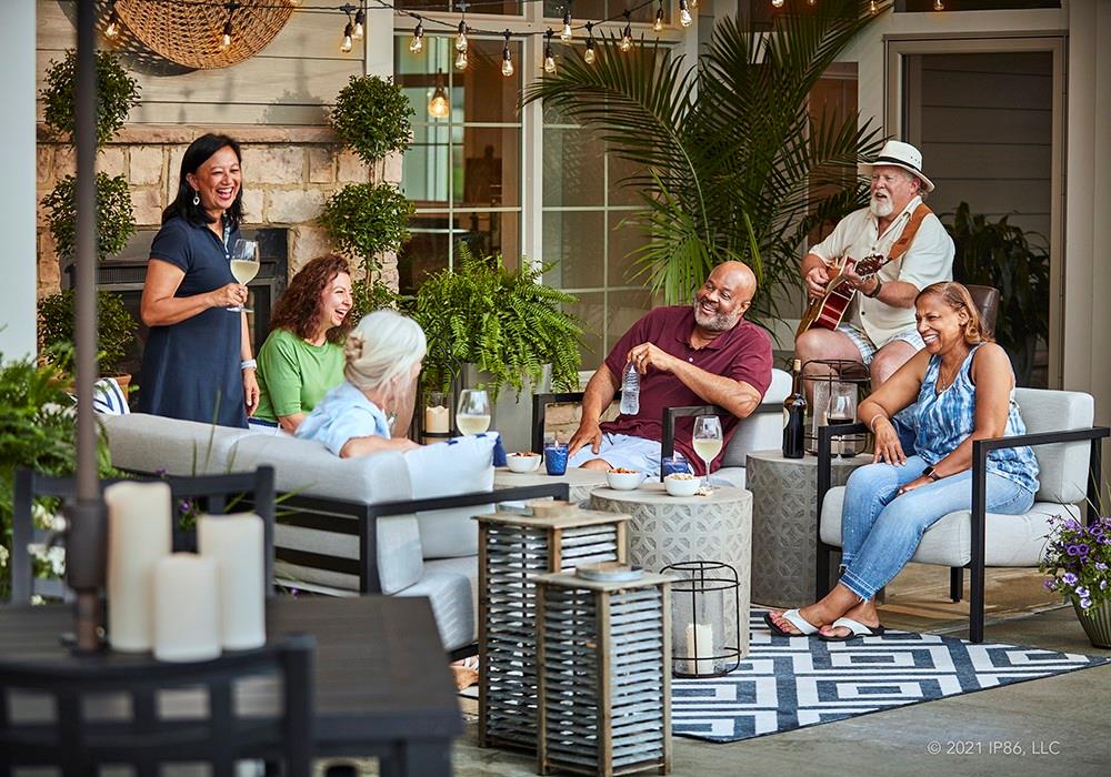 Enjoy getting to know your community at the resident-only clubhouse!