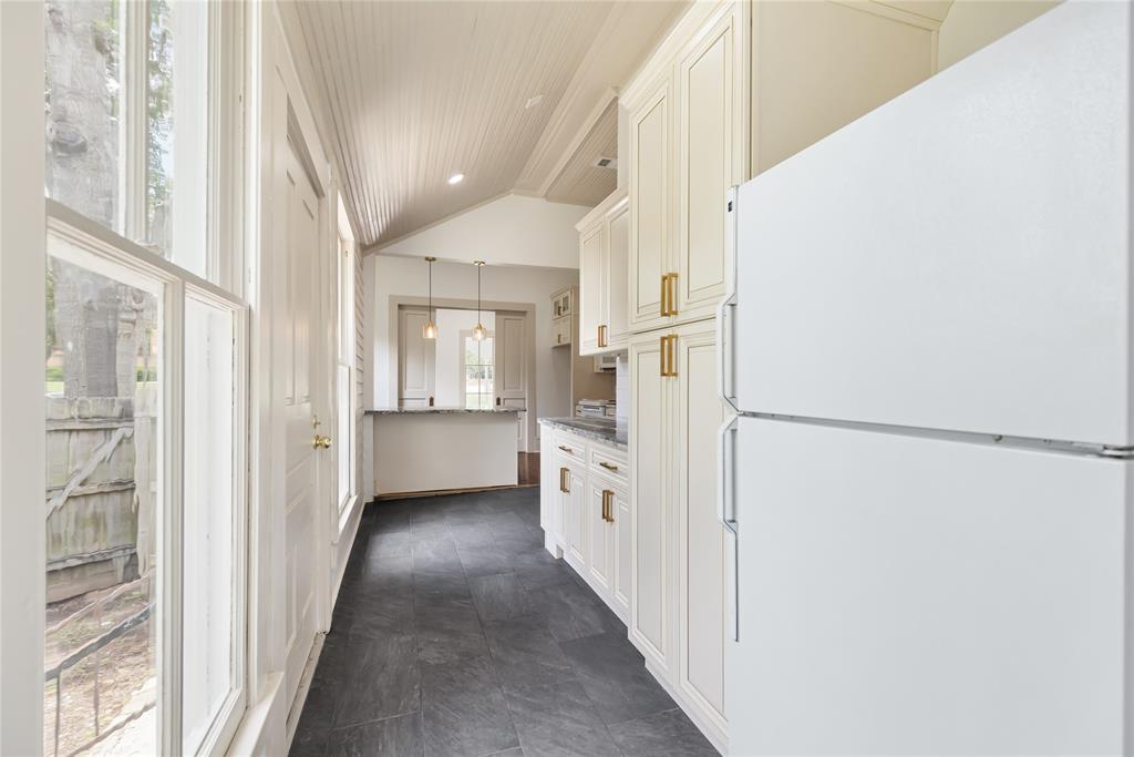 Laundry area and coffee bar new to the home. Washer & dryer moved from basement to upstairs