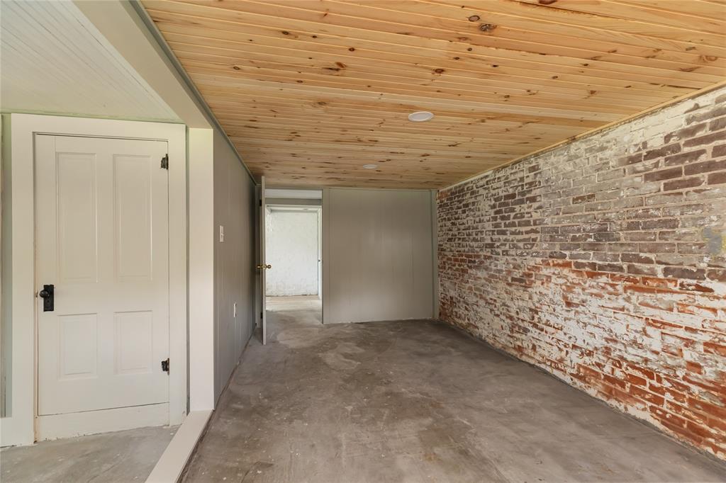 Refinished basement