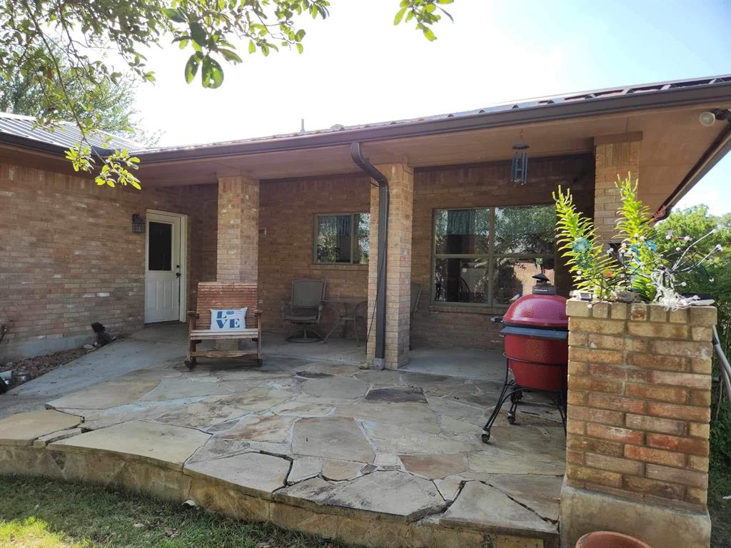 Driveway through property