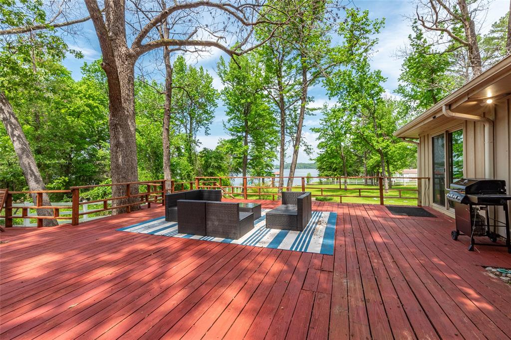 expansive deck space to grill or just soak up the sun