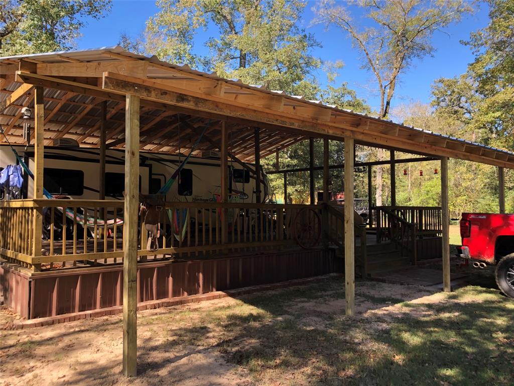 Covered patio