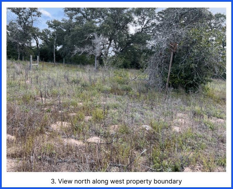 Close to San Antonio and Austin. Selling AS-IS, seller will make no repairs. Seller will install the private road, fence the tract, install farm gate and bring power to the tracts.
Current gate is open to view the property. When the property is fenced a new gate entrance will be constructed.
Part of Tax ID 72336