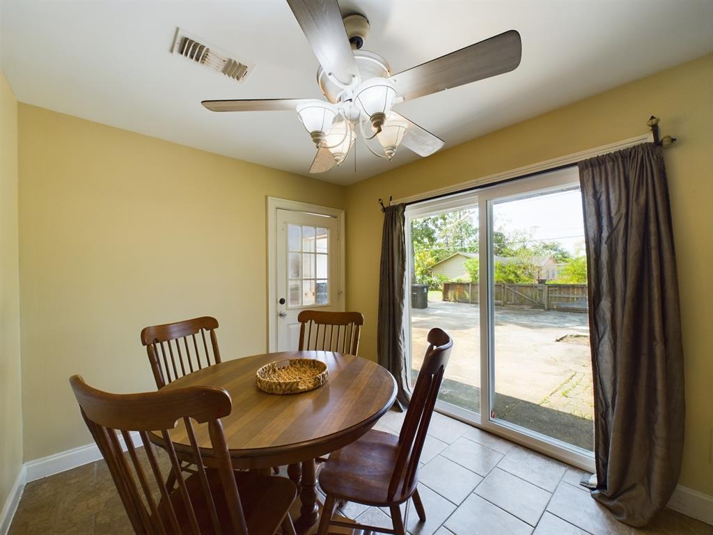 Dining Area w/Access to the Backyard and Utility Room