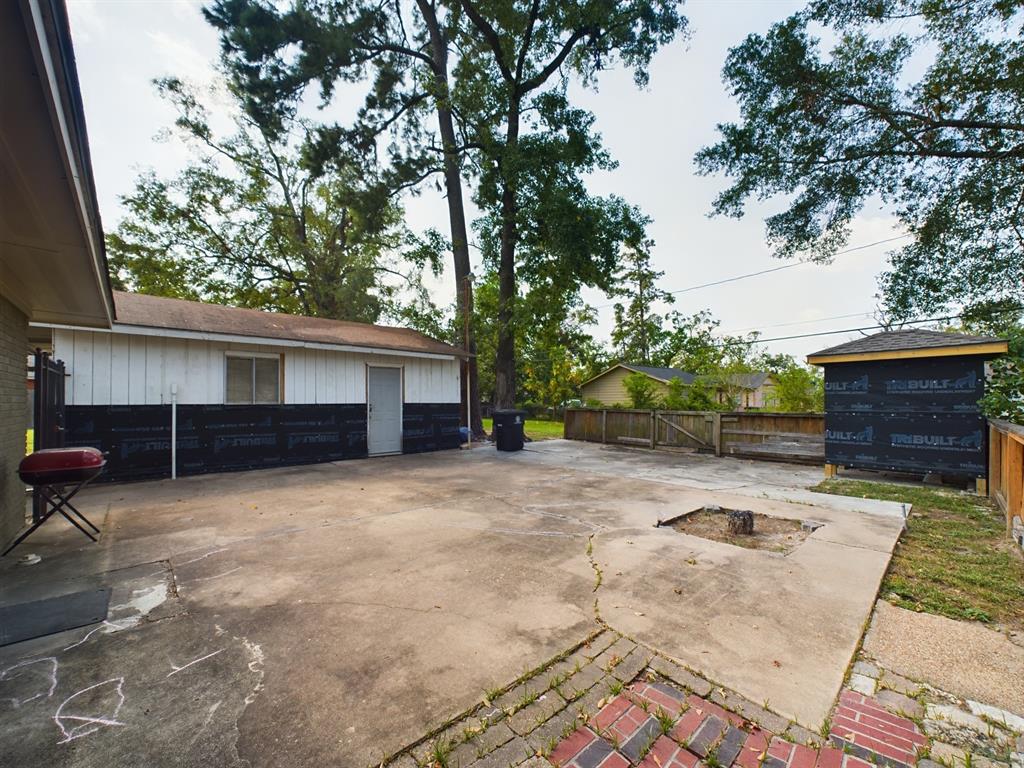 Large Back Patio