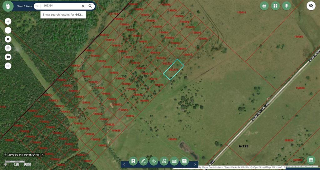 Pasture land in the growing community of Damon.  Invest now for the future.  Property is landlocked.  Listing is a part of a multi-listing package of lots, acreage, and raw land for sale.  Reach out to listing agent for complete list of properties.  Buyer to purchase a new survey and verify all information.  Some photos depict surrounding properties, not actual property.