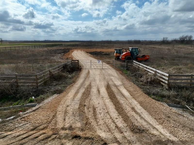 UNRESTRICTED. Pad site just installed. This level, 10+ acre property is located in Fort Bend county only 10 minutes from Needville. Portion of the property is classified as wetlands. Seller will install interior fencing. No restrictions. Mobile homes welcome, just 45 minutes from Houston. part of a larger tract