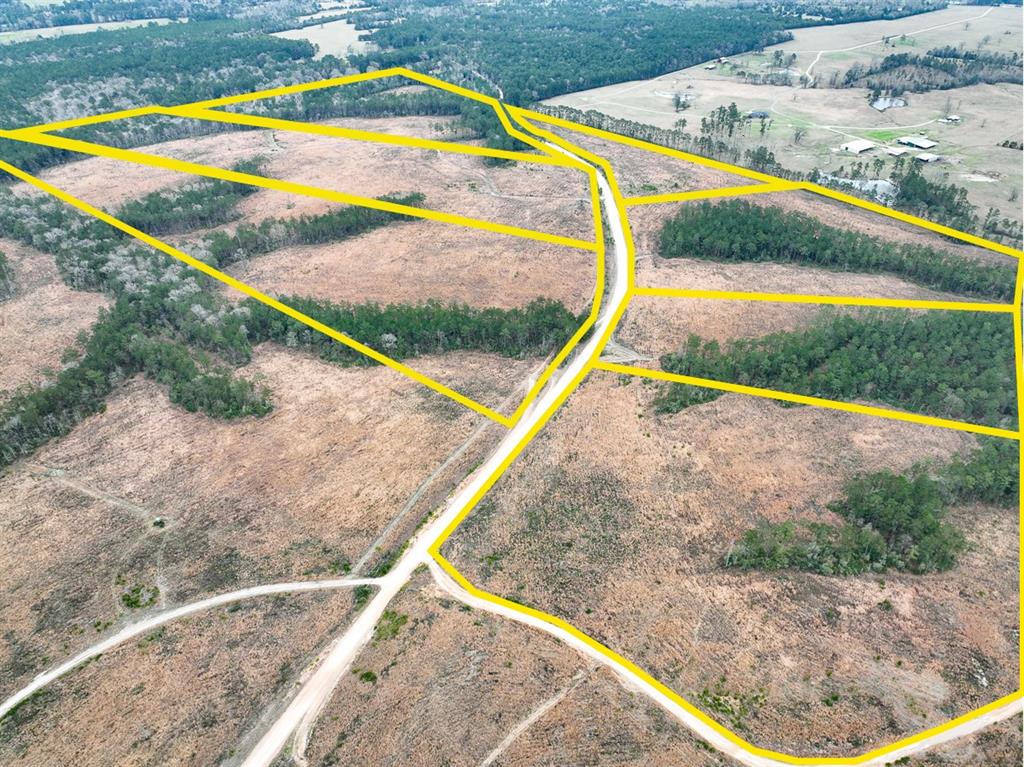 T-2A; 1st time open market offering! Hardin Hideout Road. Low traffic, non-thru public, “county maintained,” road! Rolling planted pine with native bluestem. Mature pine and hardwood in creek drain buffers. Easily accessed from US 59 (I-69). Great for recreation, ranch/farm, residential, hunting…