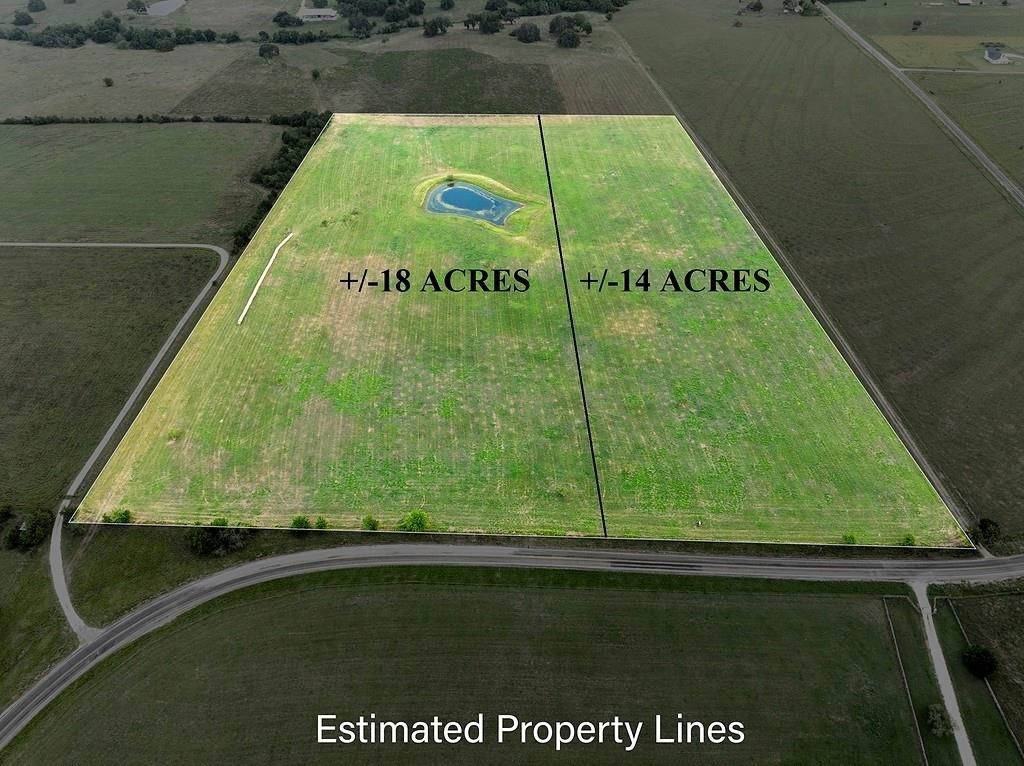 Nestled in the heart of Colorado County, just 10min south of Weimar and an hour west of Katy, this stunning +/-18 acre property offers a unique blend of residential, recreational, and agricultural potential. The gently rolling terrain and improved pastureland provide an ideal homesite overlooking a pond, with views of the countryside. Ideal for those seeking a peaceful retreat or a working farm, the property boasts paved road, predominantly clay soil, and an elevation range of 320'-340'. Notably, there is no floodplain, making it both safe and accessible. It enjoys an ag exemption and is home to native wildlife, offering opportunities for outdoor enjoyment. With larger neighboring properties, this land offers both privacy and ample space. Additional +/-14 acres available. Mineral rights are negotiable. Contact us today to explore this exceptional property and seize the opportunity to make it your own! NOTE- VIDEO IS OF ENTIRE 32 ACRES.