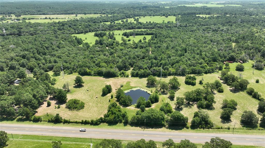 30 ac fronting Hwy 90 N. in the fast-growing Roans Prairie area. Texas Central HS Train depot is planned to be approx. 3 miles away. Making this a great investment tract with both commercial, residential, and farm & ranch potential. Existing water well onsite. This property features a large towering mixture of mature hardwoods, 50/50 open to heavily wooded. Two ponds enhance the recreational aspects. Tons of wildlife and natural beauty grace this 30-acre investment property. Easy access to College Station, Huntsville, and Conroe. 1.5 hours from Houston. Located in highly sought-after Anderson ISD. The property is fenced and cross-fenced. Must see to appreciate the beauty of this tract of land. The amount of Hwy 90 frontage makes it easy to subdivide. Call today for more details or to discuss your specific needs.