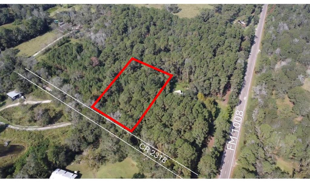 This property is situated in the W Donaho subdivision and provides a peaceful, rural setting. Nearby schools include Stephen F. Austin Elementary, Woodrow Wilson Junior High, and Dayton High School. 1.24 acres to build as desired-   Barndominium, single family home or mobile home site etc.