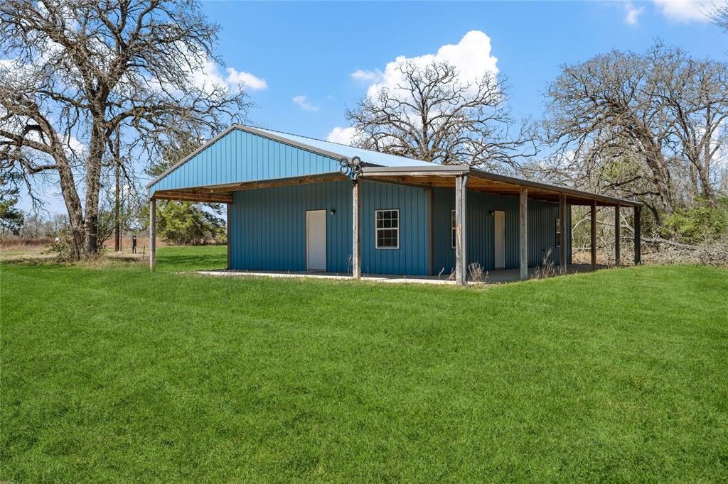 Welcome to the peaceful community of Rolling Oaks.  This 5+ acre property is conveniently located only 15 minutes from Montgomery, 30 minutes from Conroe and 45 minutes to College Station.  The 1 bed 1 bath dwelling would be a great place to stay while building your dream home and can later be used as a shop or barn.  Rolling Oaks offers a community park and an 18 acre lake is available to residents and guests.  Horses, cows and chickens allowed.  Call today to schedule your showing!