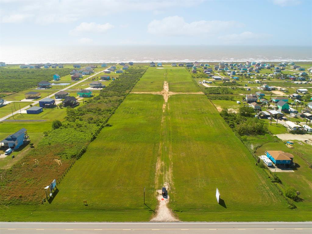 ***NOT COBRA LAND*** FEMA INSURABLE***
This 18-acre tract is located in the quickly growing Bolivar Peninsula. The tract is situated off of highway 87 and north of Pelican Point a private gated subdivision. The land is suitable and ideal for residential development with several new developments coming online in the immediate area. This area is FEMA insurable with recent wetland determination confirms NO WETLANDS.  Approximately 380 feet of highway 87 frontage.