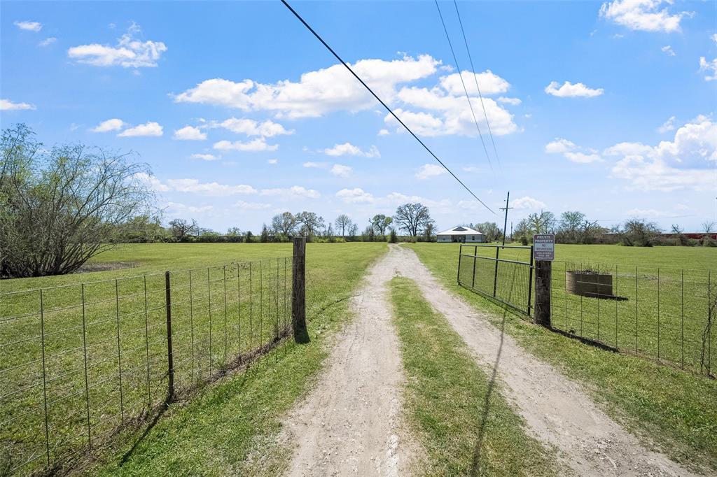 Beautiful practically new, one story custom home on 5.88 acres, located in the highly sought-after Montgomery area. Welcome in to an alluring limestone fireplace with seating hearth and stone continuing all the way to the high ceiling with Douglas Fir beams. Open kitchen with modern job build cabinets and attractive quartz island overlooking the large living area. This home has a very large primary bedroom and bathroom with soaking tub and separate walk-in shower. State of the art Wi-Fi Google Nest 4th generation thermostats for controlling your 16 seer HVAC system from anywhere. Plus up graded fixtures and dimmable LED lighting. The house has limestone on the front, a large covered front porch and a 26 gauge max rib screw down metal roof with matching custom gutters front and rear. Property also has it's on brand new well drilled for the new home construction. The property has nice grass with two small ponds ready for you horses and live stock or fishing and relaxing.