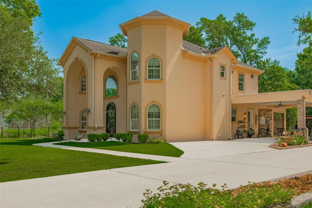 Schedule your tour today and experience luxury country living at its finest! This spacious two-story home blends modern amenities with timeless comfort. Enjoy an open-concept floor plan featuring sleek contemporary finishes, oversized closets, generously sized bedrooms and bathrooms, and abundant natural light throughout.
The fully fenced yard includes a stone patio, a covered carport, and plenty of outdoor space for entertaining or relaxing. The property also offers incredible expansion potential with an unfinished guest suite and a second-story deck that brings the outdoors in while maintaining indoor comfort.

Conveniently located just 20 minutes from major shopping and under an hour from Downtown Houston, this home offers the perfect balance of tranquility and accessibility.