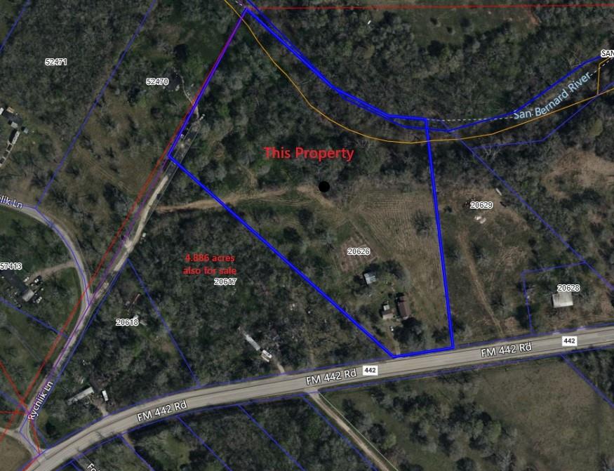 Adjoining 4.48 acres is also for sale separately.