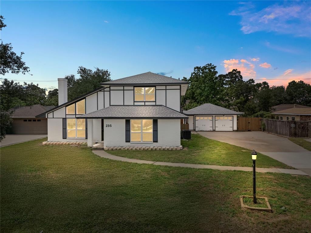235 Bickett Lane Spring, Texas This beautifully remodeled home offers modern comfort and convenance. Situated Conveniently close to I-45, it features a sprinkler system, a 50-amp RV plug and additional storge backyard shed
