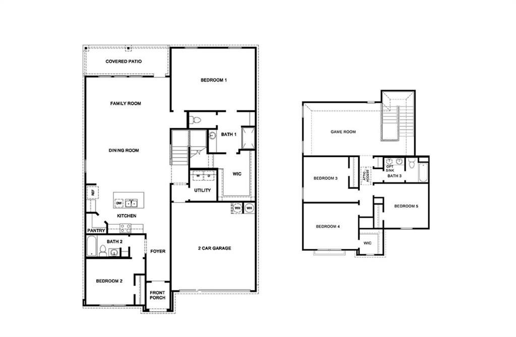 Spacious, thoughtful  and versatile floorplan designed for flexible living.