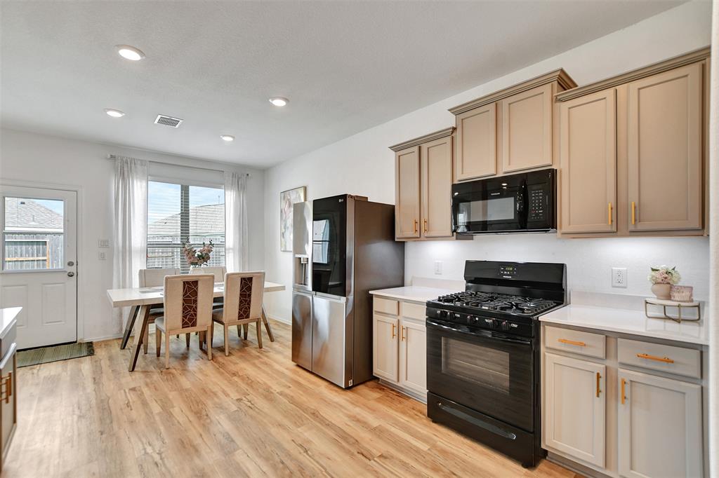 Lots of natural lighting enters the home