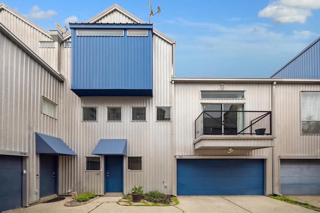 1514 Oneil Street Houston, Texas Discover urban convenience in this three-story residence at 1514 Oneil Street, perfectly positioned for vibrant Midtown living. This contemporary home features two bedrooms and two bathrooms, showcasing sleek and energy-efficient aluminum exteriors complemented by a resilient metal roof. Inside, soaring vaulted ceilings enhance the spaciousness of the family room, while the first level offers the practicality of easy-care tile flooring, on the second and third levels you will enjoy the longevity of luxury vinyl plank flooring with a substantial 20 mil wear layer, ensuring exceptional durability for years to come. Enjoy the freedom of no HOA fees. Ideally located, this property offers effortless access to Webster dog park and the exciting dining and entertainment scene of Midtown Houston. A EV charging station provides a modern amenity for electric vehicle owners. Schedule your tour today!