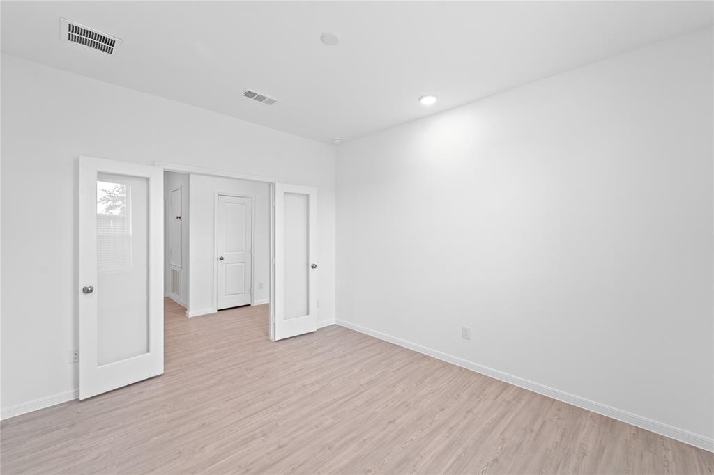office with double French doors
