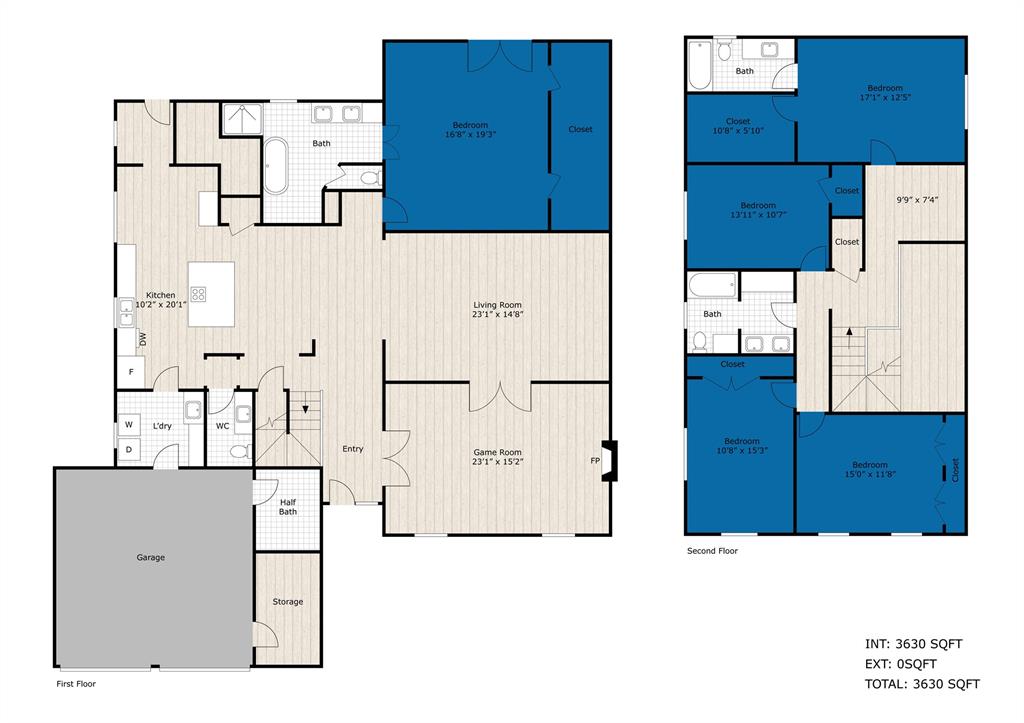 This floor plan should by no means represent the actual measurements of the property. If you are concerned about the measurements you should independently verify them.